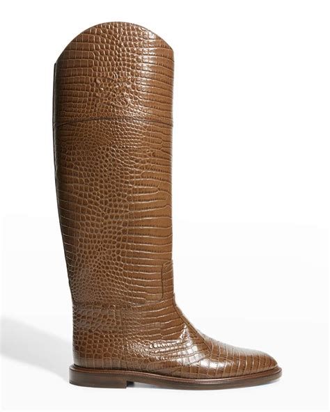 Fendi Croc Boots 